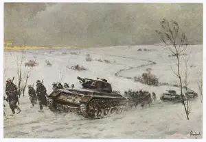 Advances: German Tanks Advance