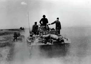 Dusty: German tanks advance towards Stalingrad, 1942