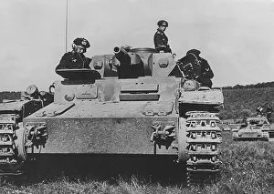 Meuse: German tanks on the Meuse, 1940