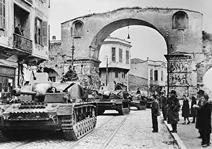 Galerius: German tanks in Saloniki, 1944