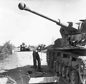 Knocked: German tanks WWII