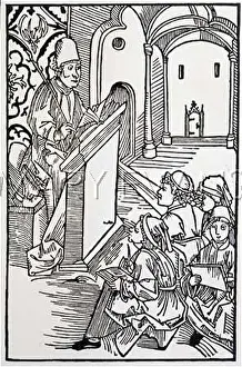 Schoolteacher: GERMAN TEACHER/PUPILS