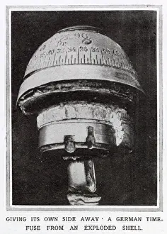 Fuse: German Time-Fuse from an Exploded Shell 1915