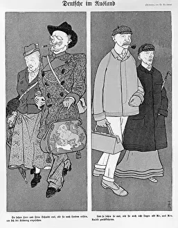 Traveling: The German tourist abroad, 1901