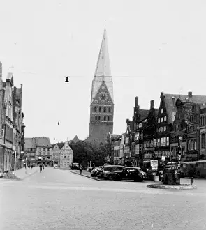 Chaplain: German town with English signs