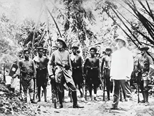 Reservists: German training in New Guinea WWI