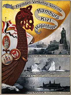 Kronborg: German travel poster