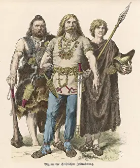 Tribesmen: German Tribal Men