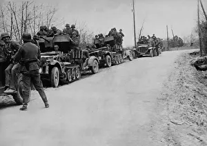 Grossdeutschland: German troops advancing in Yugoslavia, 1941