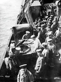Seamen: German troops on the baltic sea, 1917