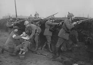 Medic: German troops in Belgium, 1915