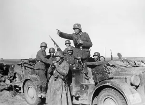 Stretched: German troops in the Crimea, 1941