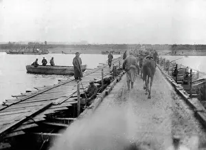 Dwina: German troops at the Daugava River, 1917
