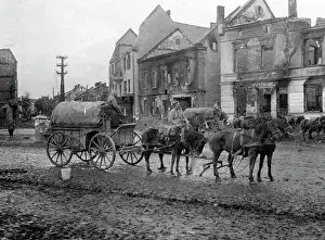 Heavily: German troops in East Prussia, 1914