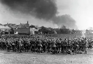 Gorlice: German troops in Gorlice, 1915