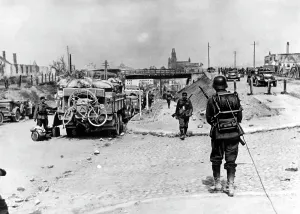 Grodno: German troops in Grodno