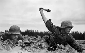 Masher: German troops during the invasion of Russia in