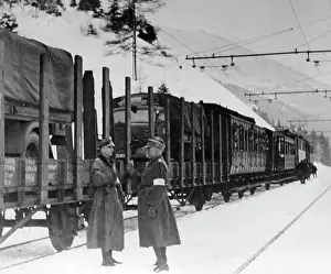 Heading: German troops in Italy, 1941