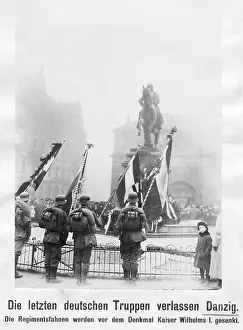 Separation: German troops leave Gdansk, 1920