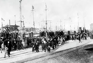 Flotilla: German troops in Liepaja, 1915