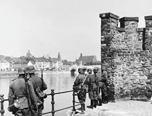 Maastricht: German troops in Maastricht WWII