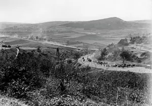 Connects: German troops march over the Dukla Pass, 1915