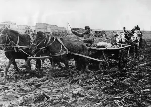 Rasputitsa: German troops near Kerch, 1942