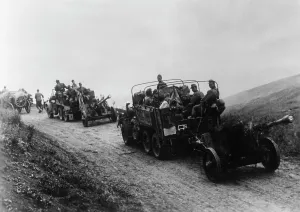Krupp: German troops near Malgobek, 1942