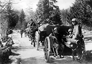 Horse Drawn: German troops in Norway, 1940
