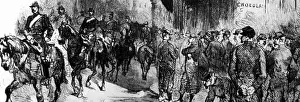 Ile De France: German troops occupy Paris, 01.03.1871