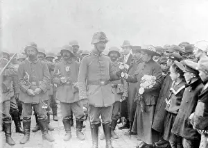 Dwina: German troops in Riga, 1917