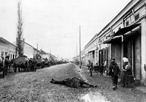 Wayside: German troops in Serbia, 1915
