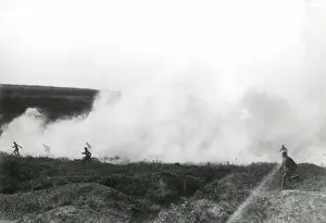 Stormtrooper: German troops with smoke bombs, Romania, WW1