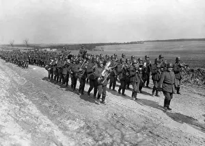 Trombone: German troops during the spring offensive, 1918