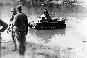 Jura: German troops at Tauroggen on the Eastern Front, 1941
