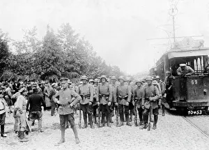 Streetcar: German troops in Tbilisi, 1918