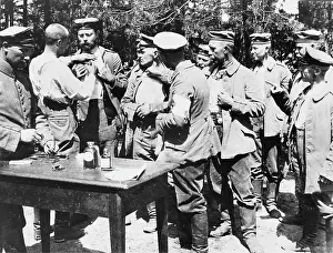 Injection: German troops vaccinated