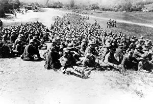 Aisne: German troops on the Western front, 1917