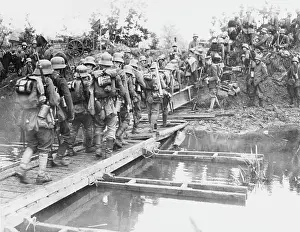 Aisne: German troops WWI