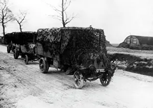 German trucks on the western front, 1918
