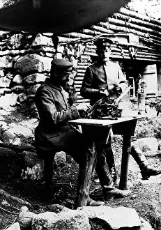 Armand: German typist, 1916