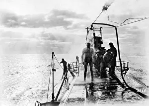 Shower: German U-boat in the First World War