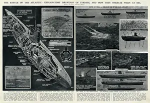 Explanatory: German U-boat by G. H. Davis
