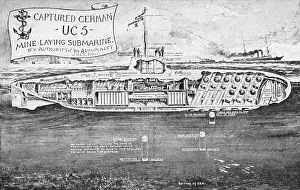 Anchoring: German U-Boat - UC5