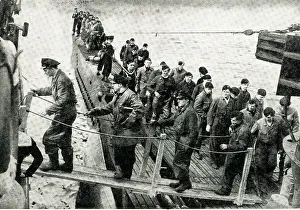 Pows: German U-boats surrender, end of WW2