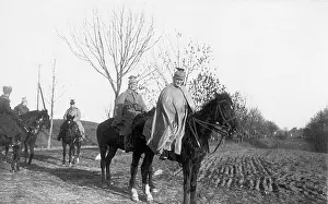 Uhlan: German Uhlan patrol on the Eastern front, 1917