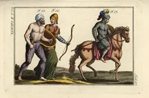 Sarmatian: German warrior, Sarmatian archer in armor