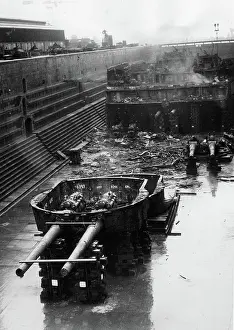 Rosyth: The German warship KAISERIN is scrapped