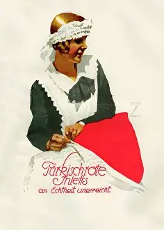 Powders: A German washing powder advertisement