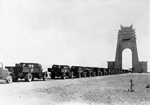 Lybia: German water convoy, 1941